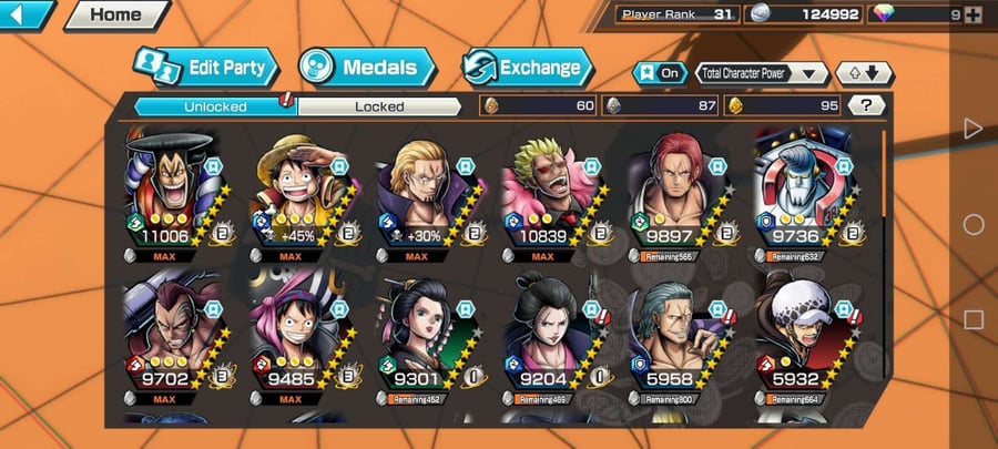 حساب Bounty Rush عادي