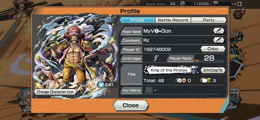 حساب Bounty Rush عادي