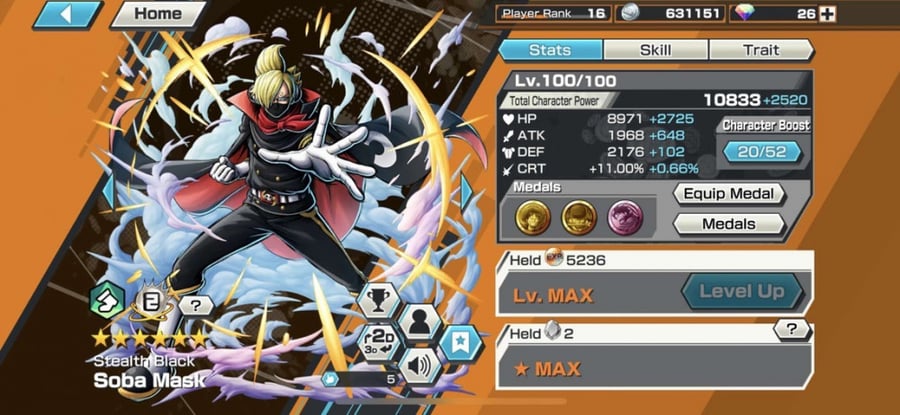 حساب Bounty Rush عادي