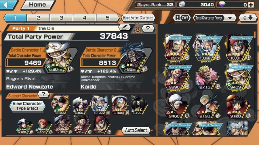 حساب Bounty Rush عادي