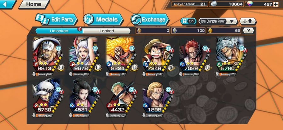 حساب Bounty Rush عادي