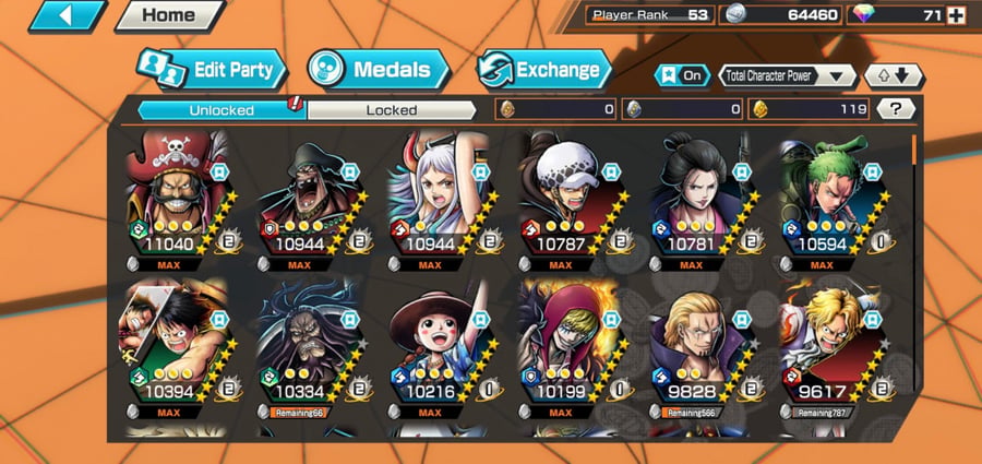 حساب Bounty Rush عادي