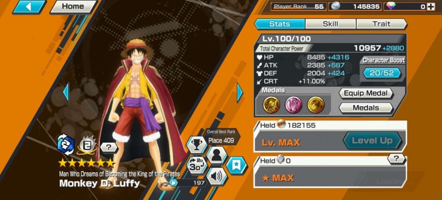 حساب Bounty Rush عادي