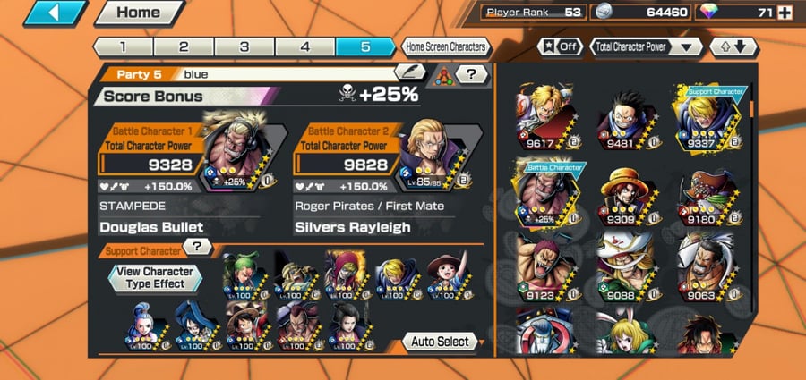 حساب Bounty Rush عادي