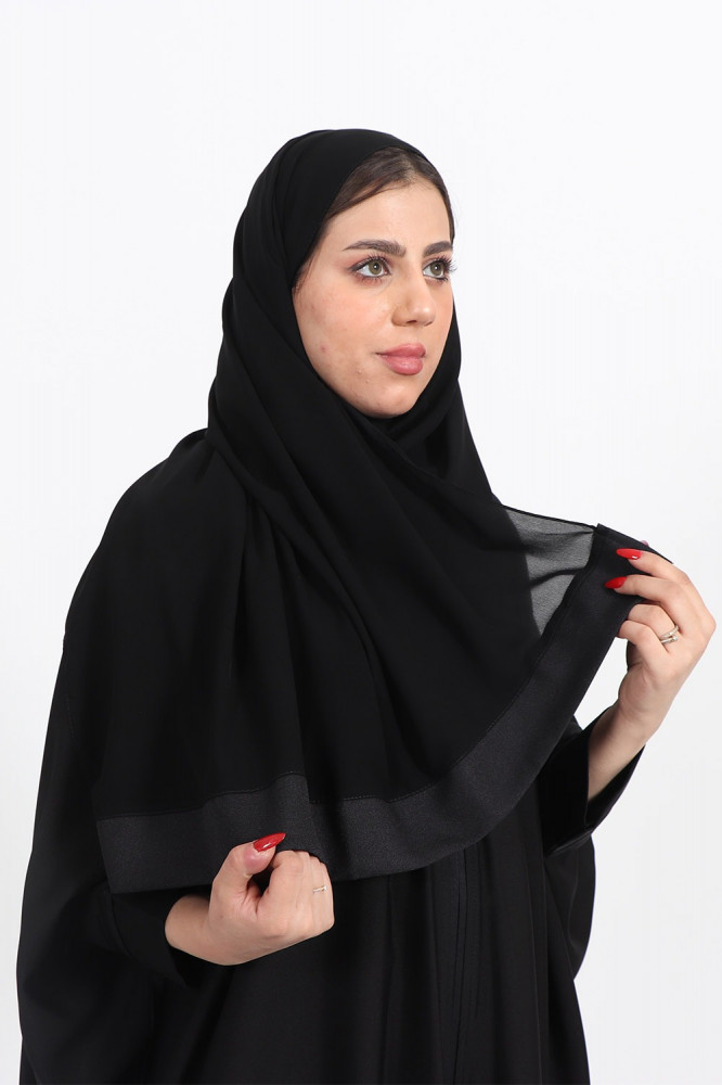 طرحة ناعمة محددة بقماش صالونا