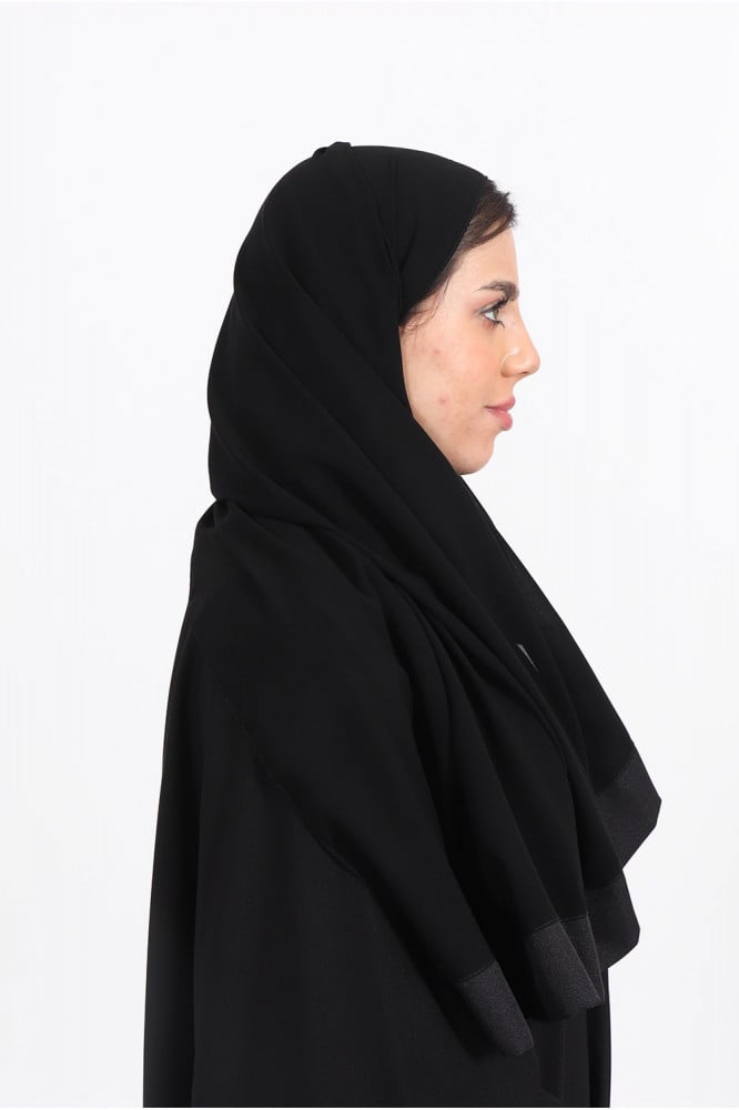 طرحة ناعمة محددة بقماش صالونا