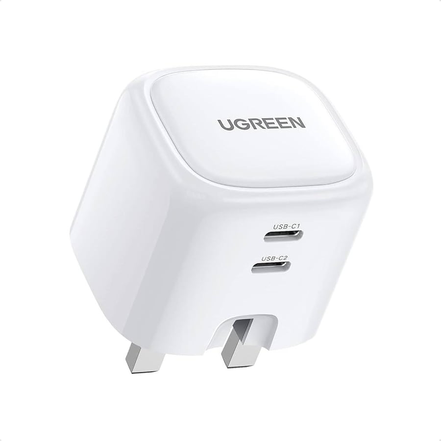 شاحن جداري UGREEN منفذين تايب سي بقوة 45 واط
