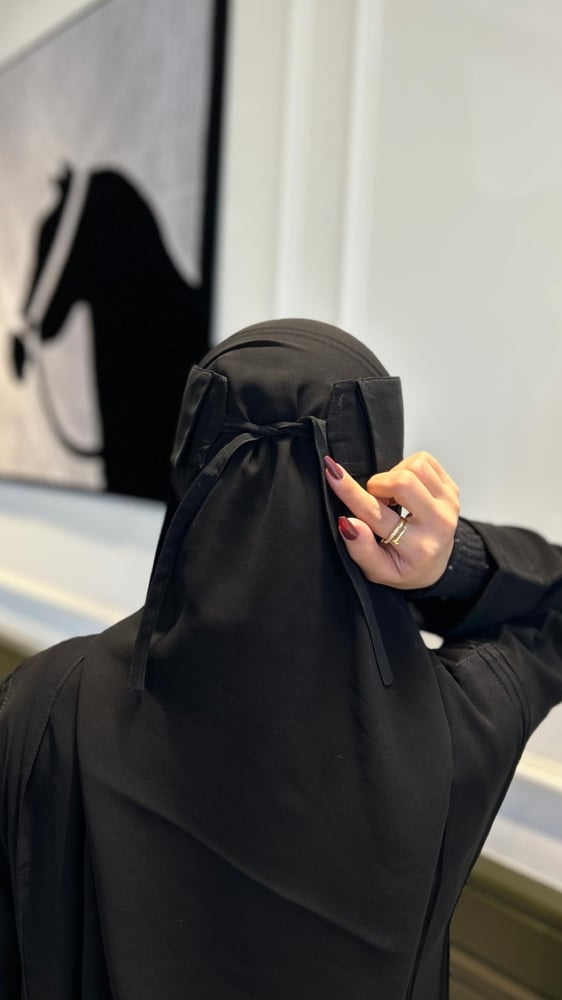 عدد 1 نقاب إسلامي طويل مرد