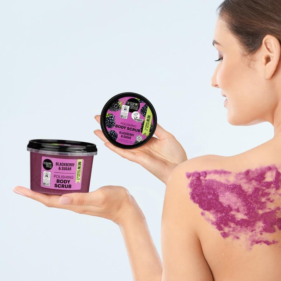 Blackberry Body Scrub Polishing