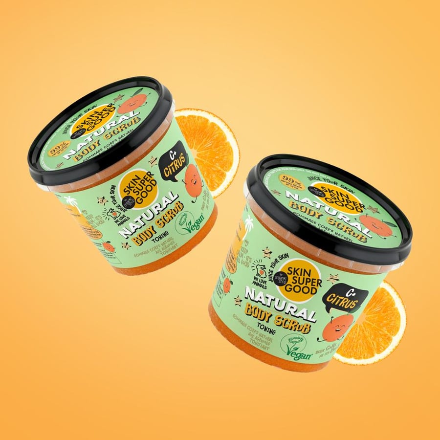 Natural Body Scrub C+ Citrus