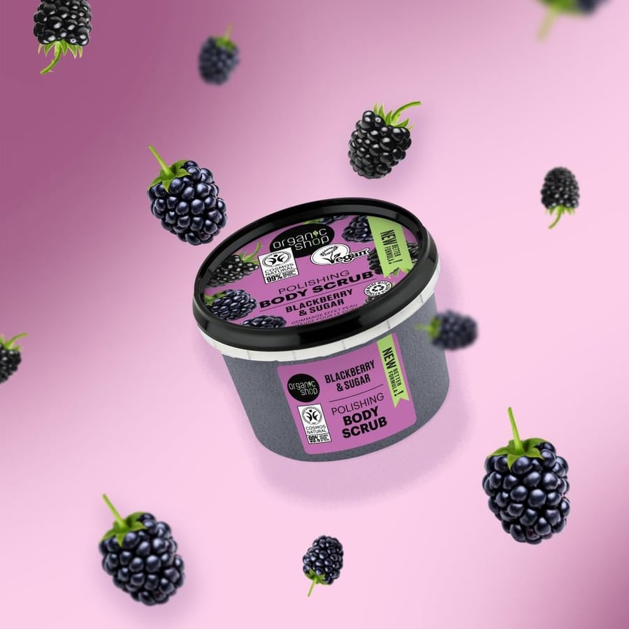 Blackberry Body Scrub Polishing