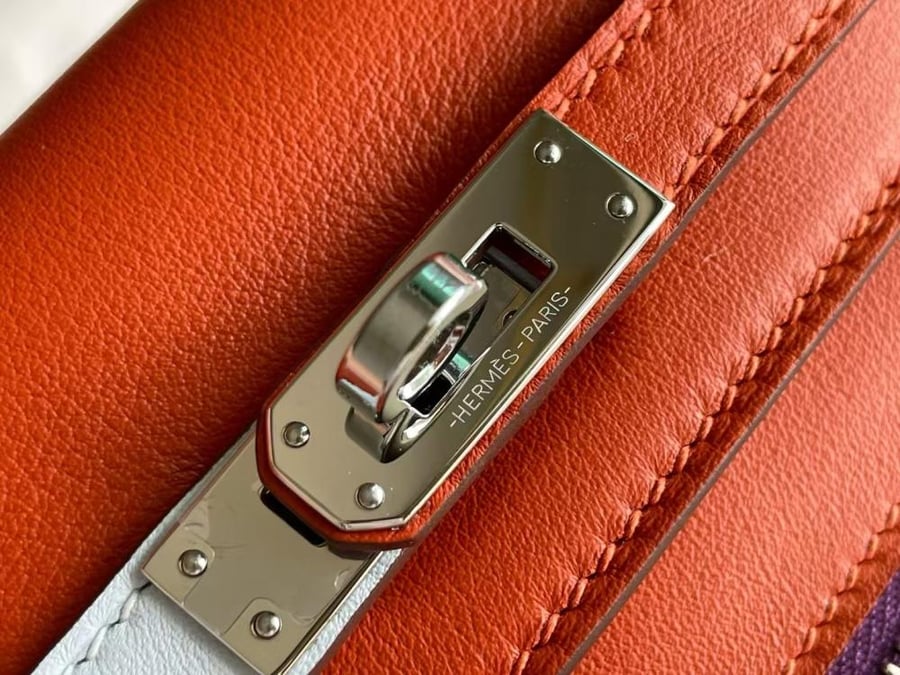 hermes kelly Colormatic 25cm swift