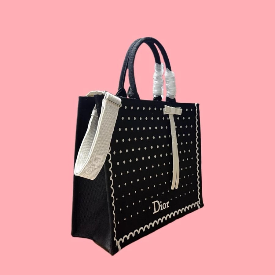 ديور book tote ثلاث مقاسات