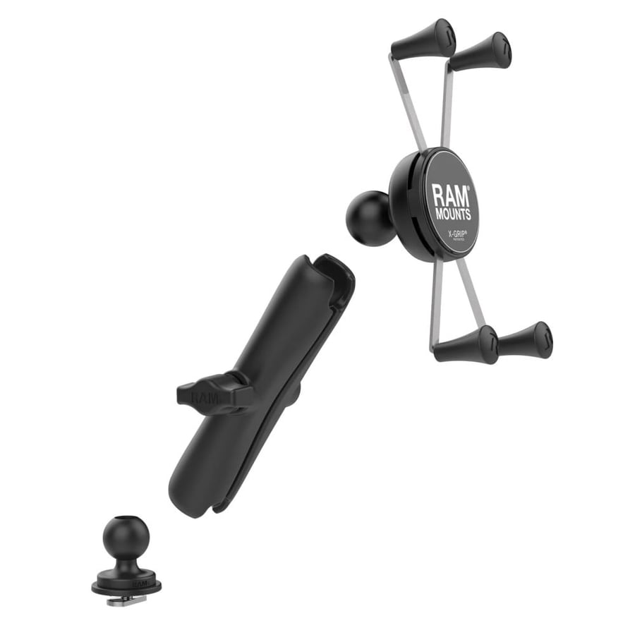 رام قاعدة إكس متعددة المهام بحجم عصا طويل مدمج مسمار لقاعدة المسار (RAM-HOL-UN10B-C-354-TRA1U)