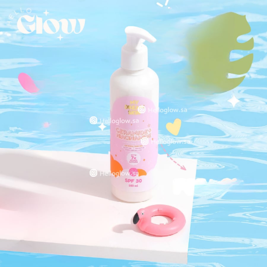 لوشن دريم سكين سيراميد + نياسيناميد - My Dream Skin Kojic CERAMIDE + NIACINAMIDE MOISTURIZING LOTION 250ML