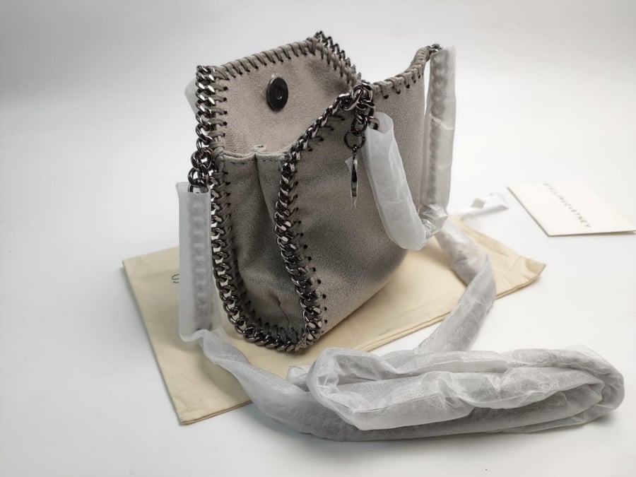 رمادي غامق- ستيلا مكارتني-Stella McCartney Falabella