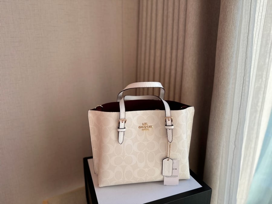 COACH Tote bag - Coach small white tote bag