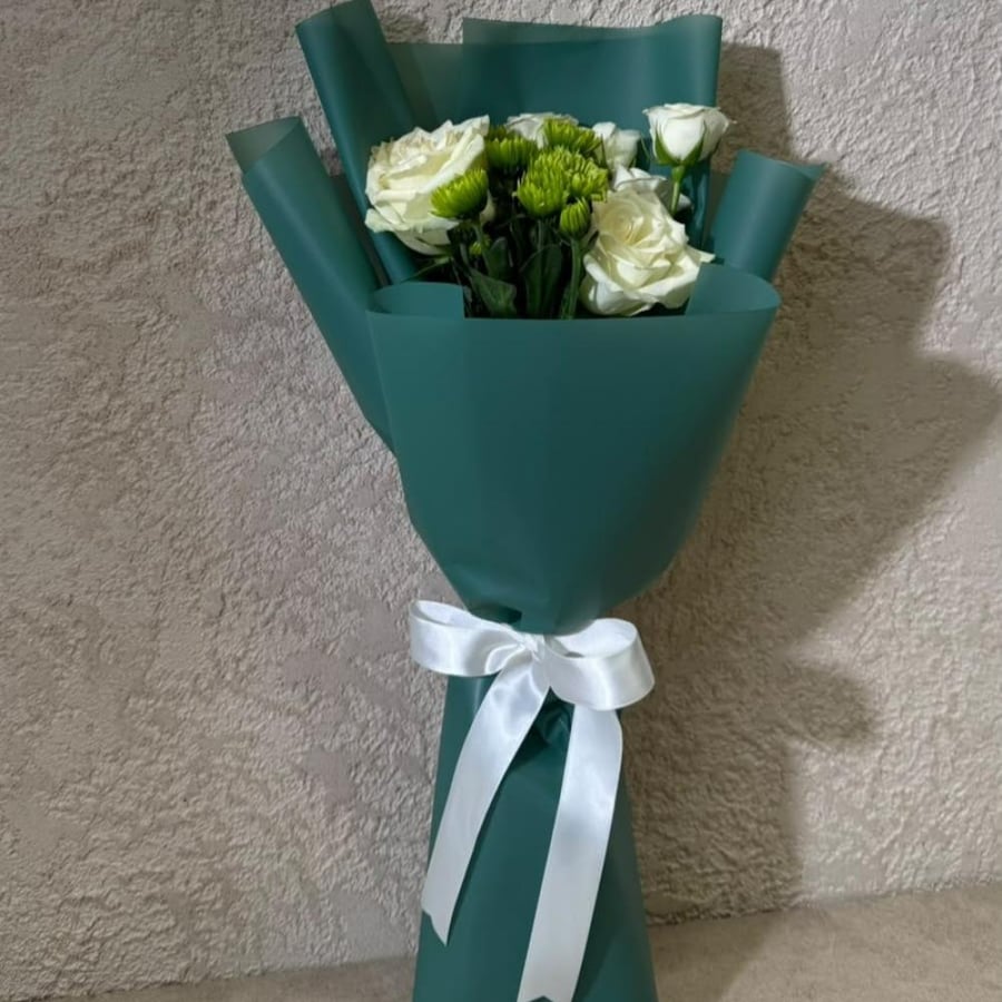 باقة  ورد اليوم الوطني 96