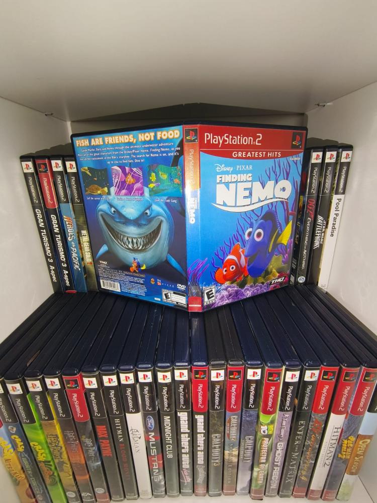 Ps2 - Disney pixar finding nemo (امريكي-كامل)
