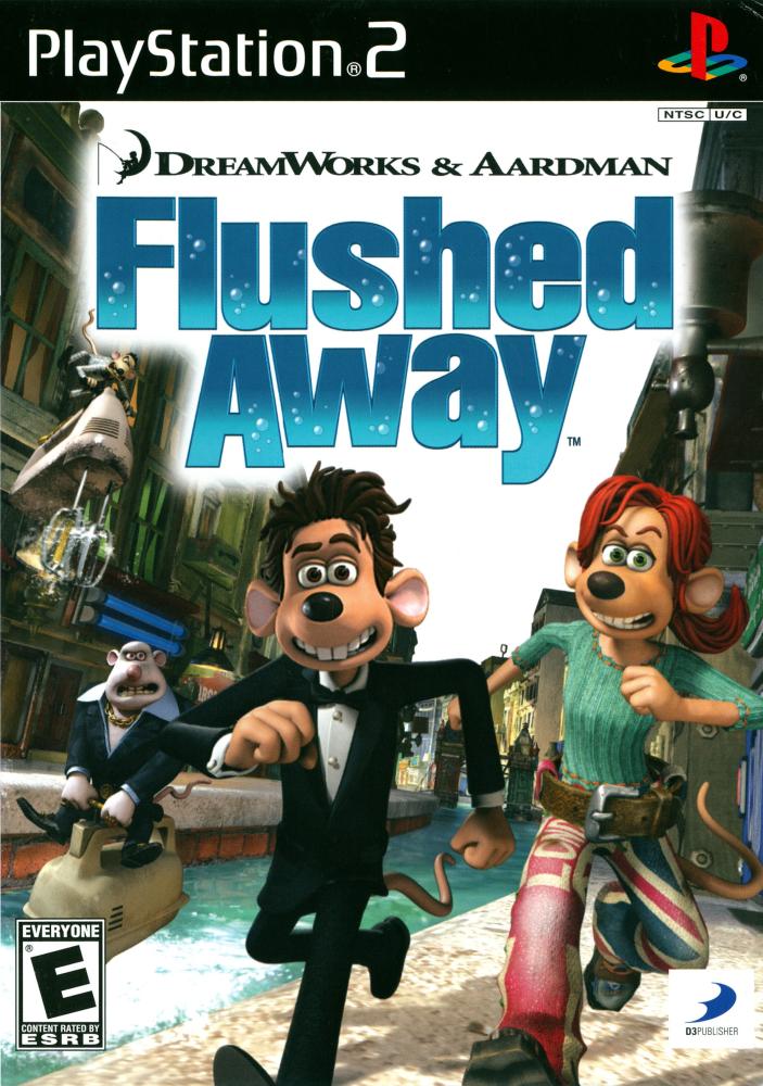 Ps2 - Flushed away (امريكي-كامل)