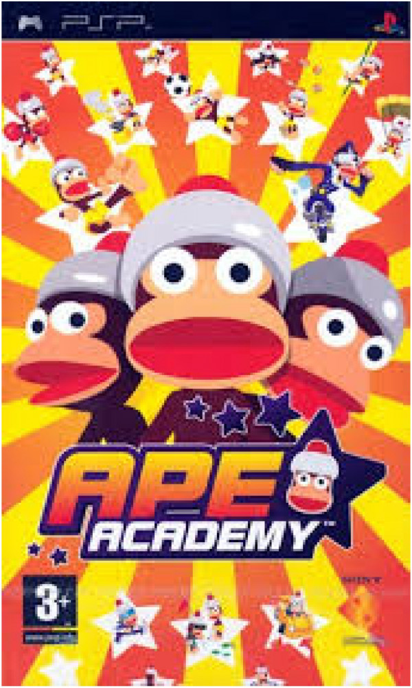 Psp - APE ACADEMY (اوروبي-بغلاف المصنع)