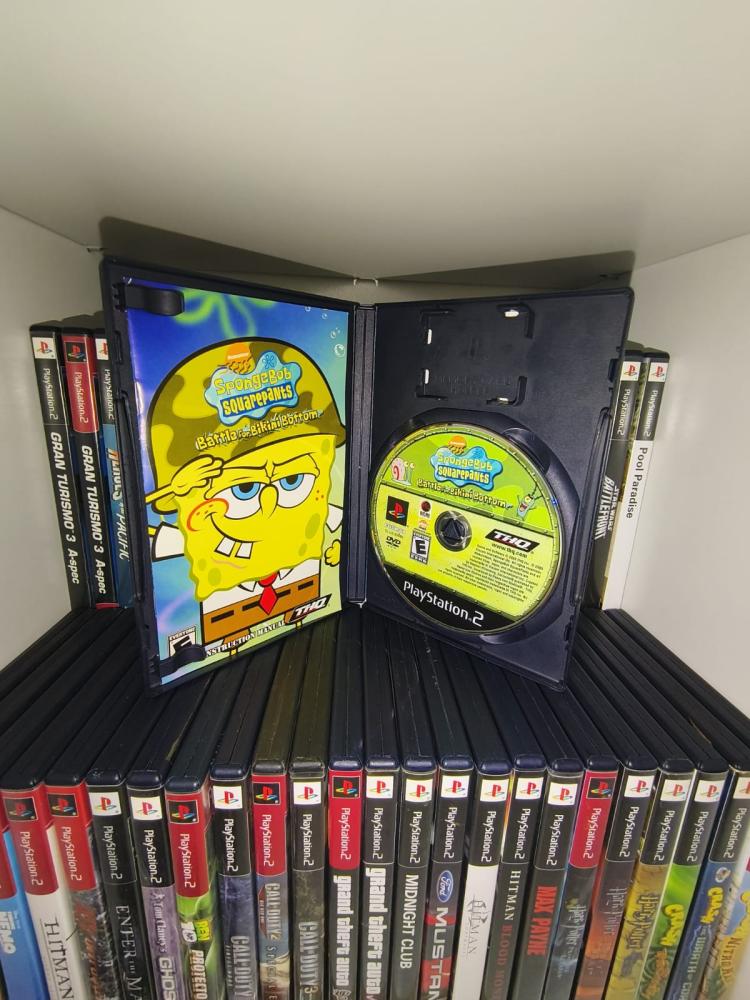 Ps2 - Spongebob battle for bikini bottom (امريكي-كامل)