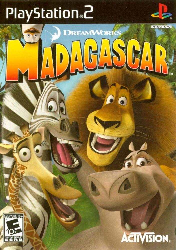 Ps2 - Dreamworks Madagascar (امريكي-كامل)