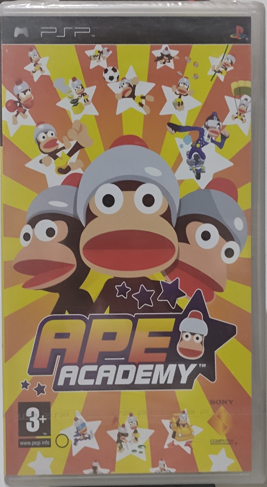 Psp - APE ACADEMY (اوروبي-بغلاف المصنع)