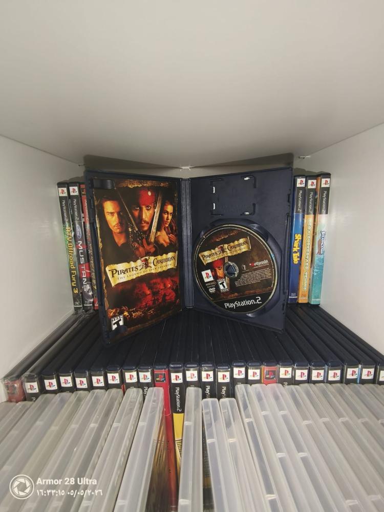 Ps2 - Disney pirates of the Caribbean the legend of jack Sparrow (امريكي-كامل)