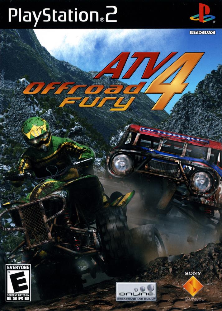 Ps2 - ATV offroad aury 4 (امريكي-كامل)