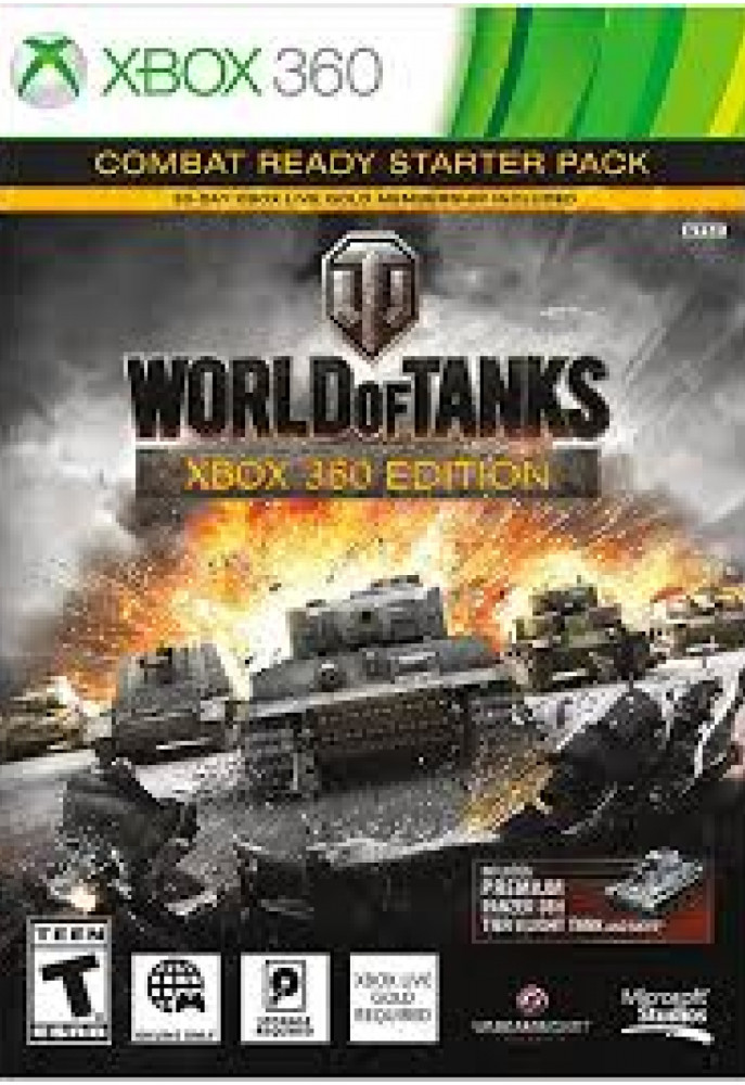 Xbox 360 - World of tanks (اوروبي-بغلاف المصنع)