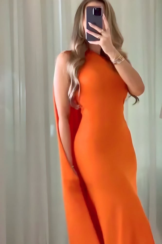فستان اورنج