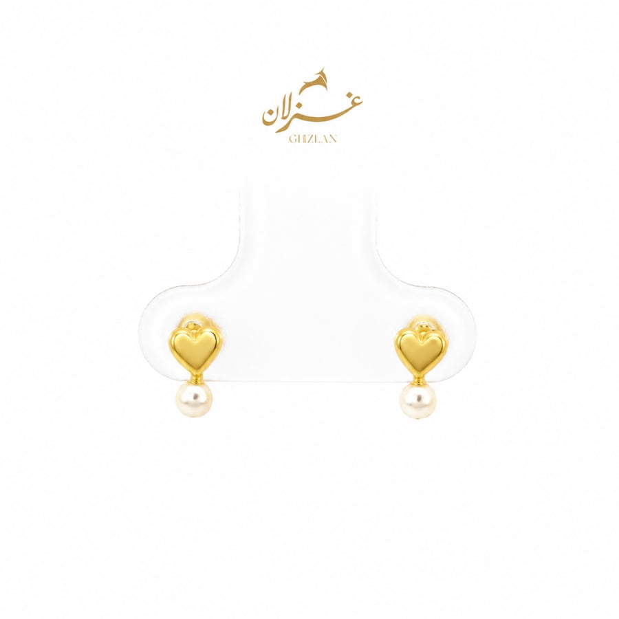 حلق اطفال ذهب عيار 18 طبي للمناسبات