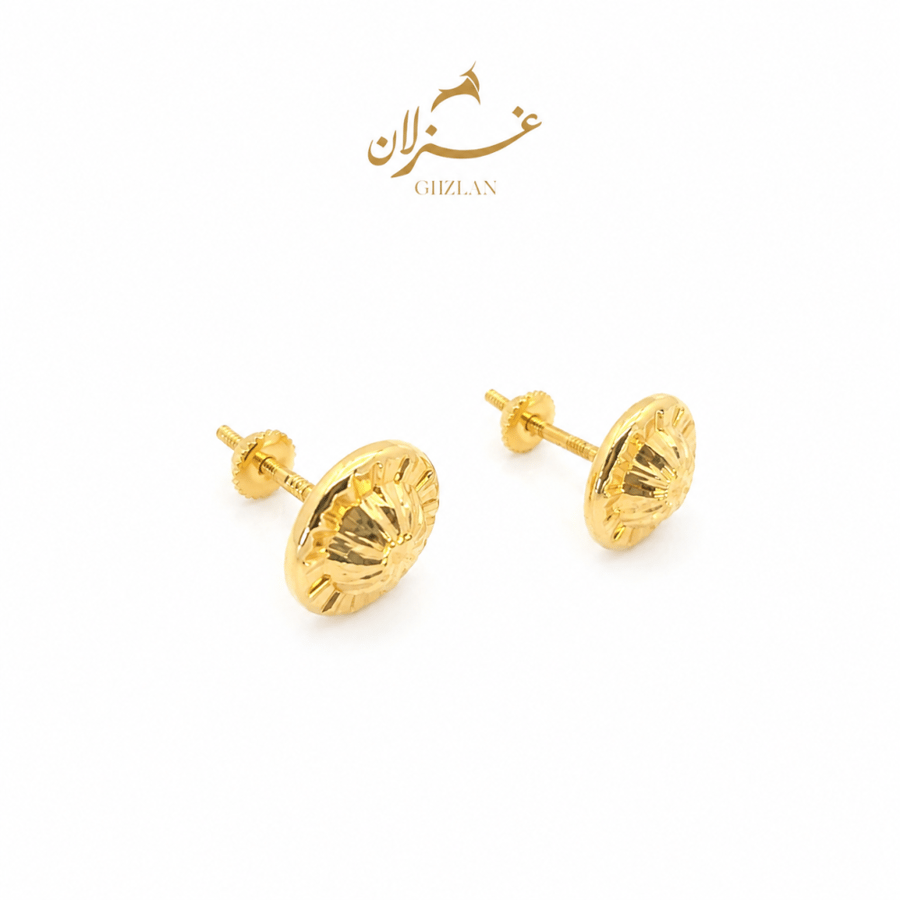حلق اطفال ذهب طبي عيار 18 بلمعان جذاب