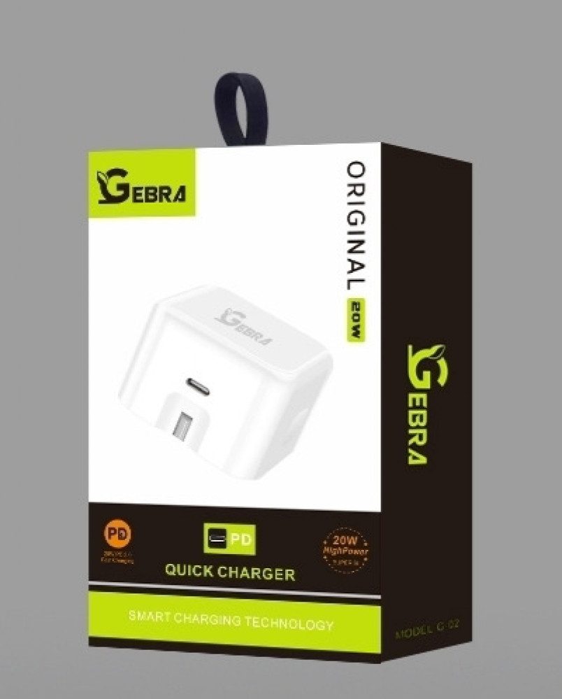 محول طاقة USB-C بقوة 20 واط من جيبرا