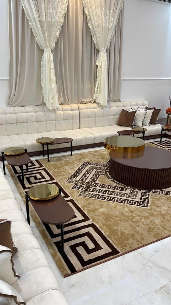 طقم طاولات ارضيه 7 قطع