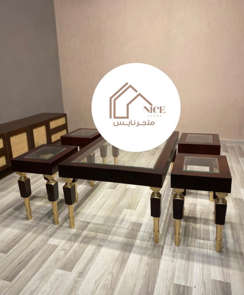طقم طاولات 5 قطع