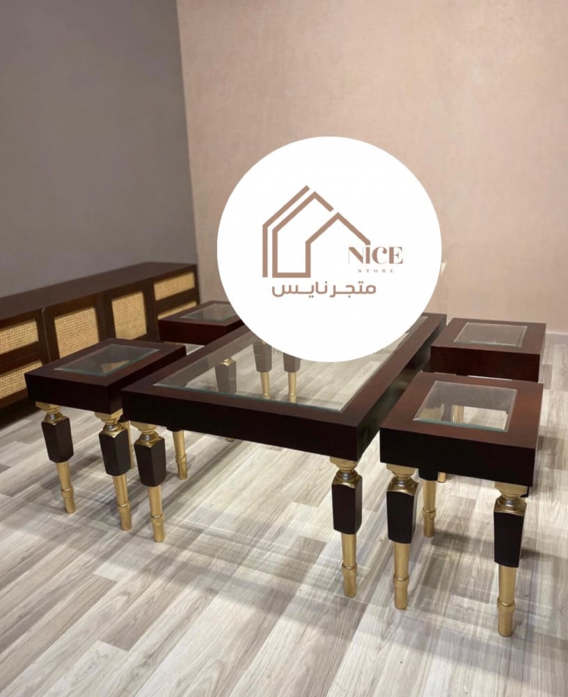 طقم طاولات 5 قطع