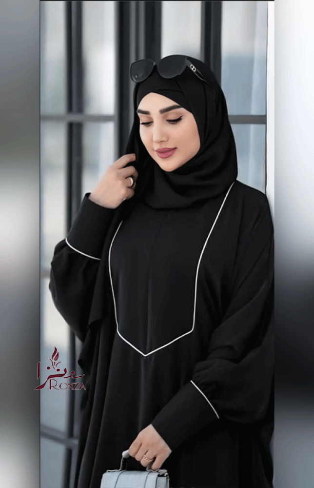 عبايات مناسبات مع قصه بشت لاطلاله راقيه