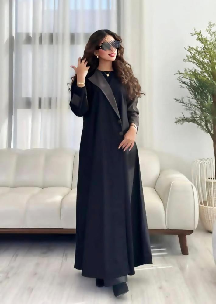 عباية رسميه للسفر من عبايات رونزا تأسر النظر بوقارها