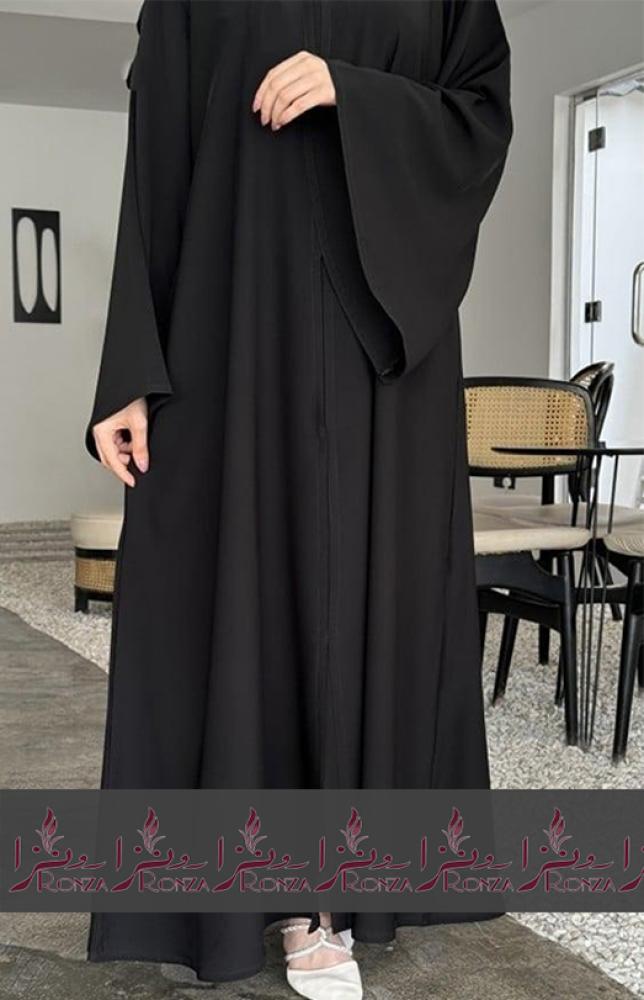 عبايه كم واسع لمسه من الفخامه والجمال