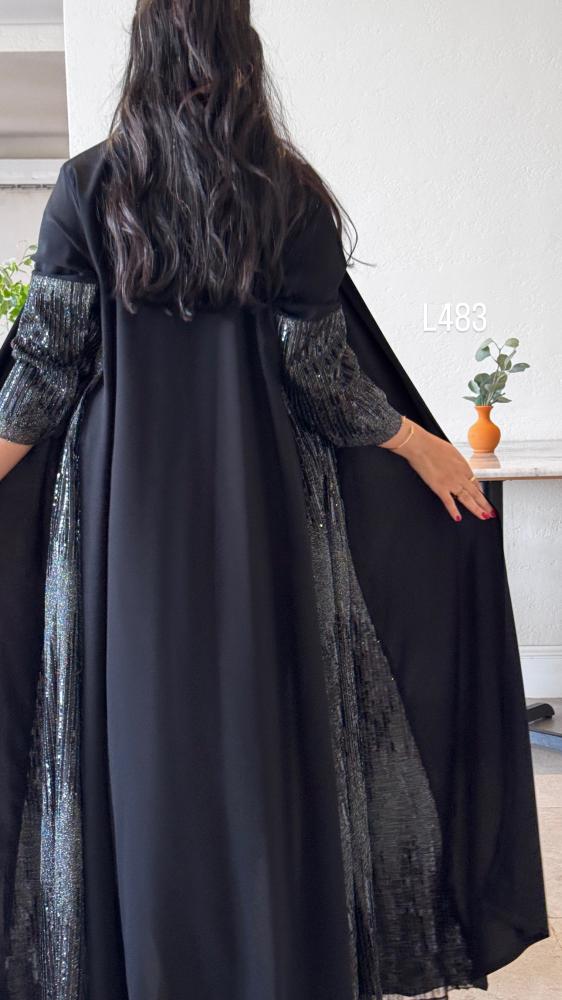 عباية كريب سبشل تطريز كمبيوتر قصة عادية