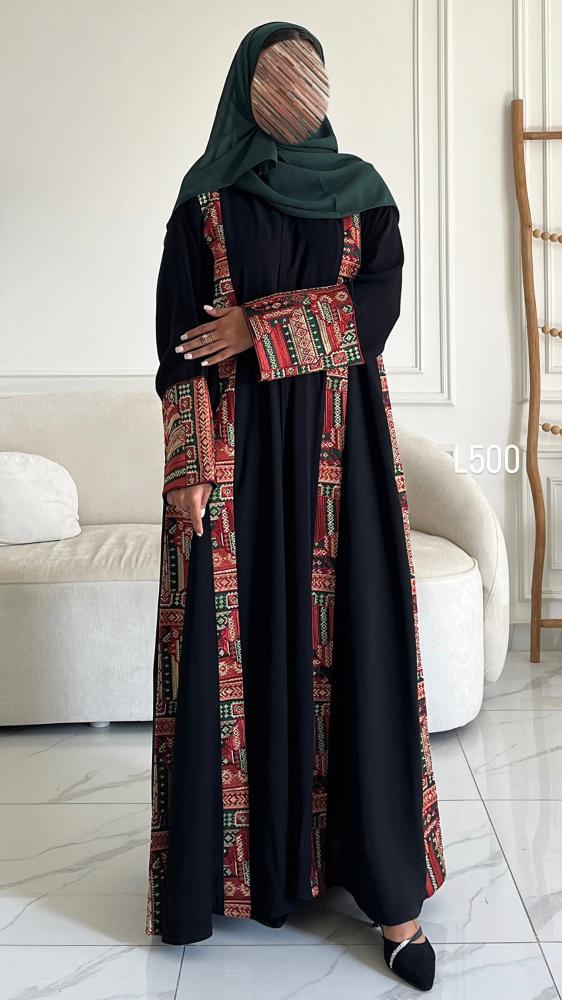 Abaya crepe special embroidery computer story normal street