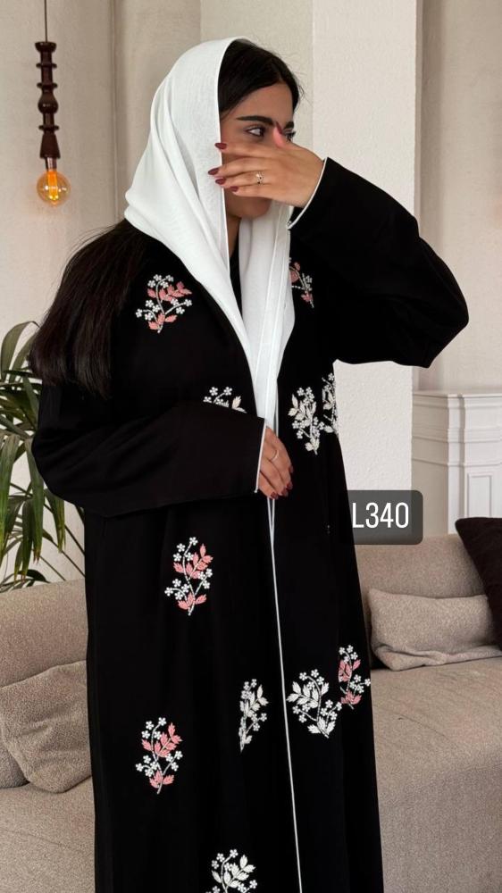 عباية كريب سبشل تطريز كمبيوتر قصة عادية ستريت