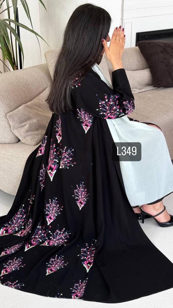عباية كريب سبشل تطريز كمبيوتر قصة عادية ستريت