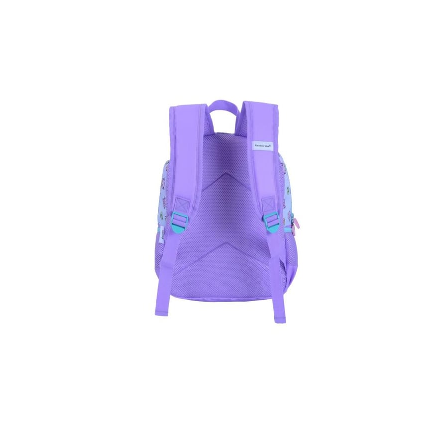 Kromi backpack 13.5" purple shapes