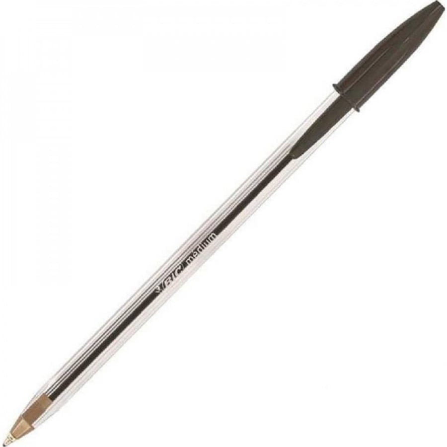 بيك كريستال- باكيت اقلام جافة لون أسود- 50 قلم  BIC Ballpoint Pen