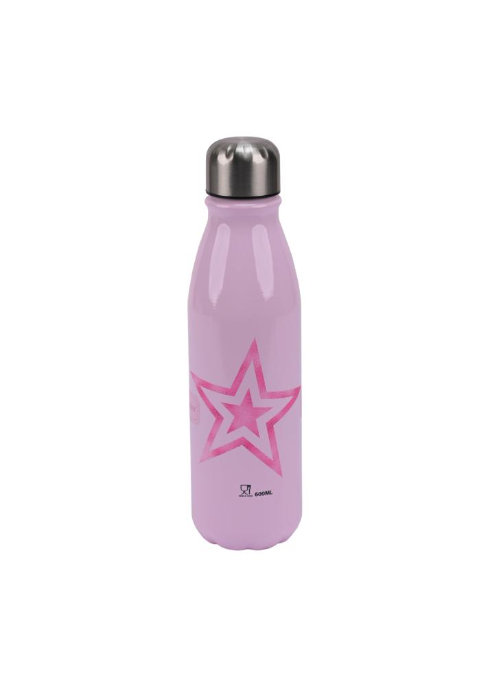 4 in 1 17-inch backpack set – pink stars