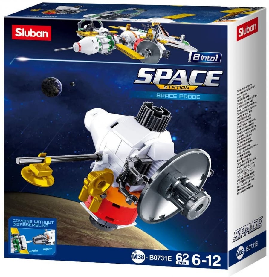 Sluban International Space Station Assembly Parts 8 in 1