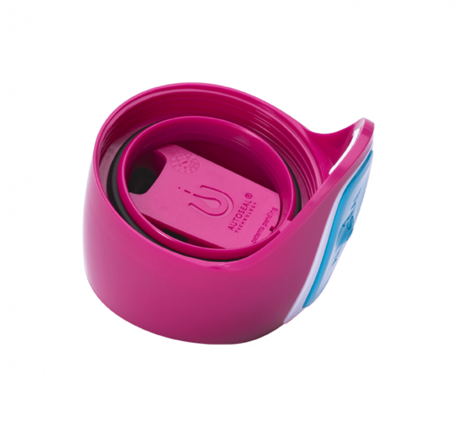 Contigo 500ml blue purple water bottle